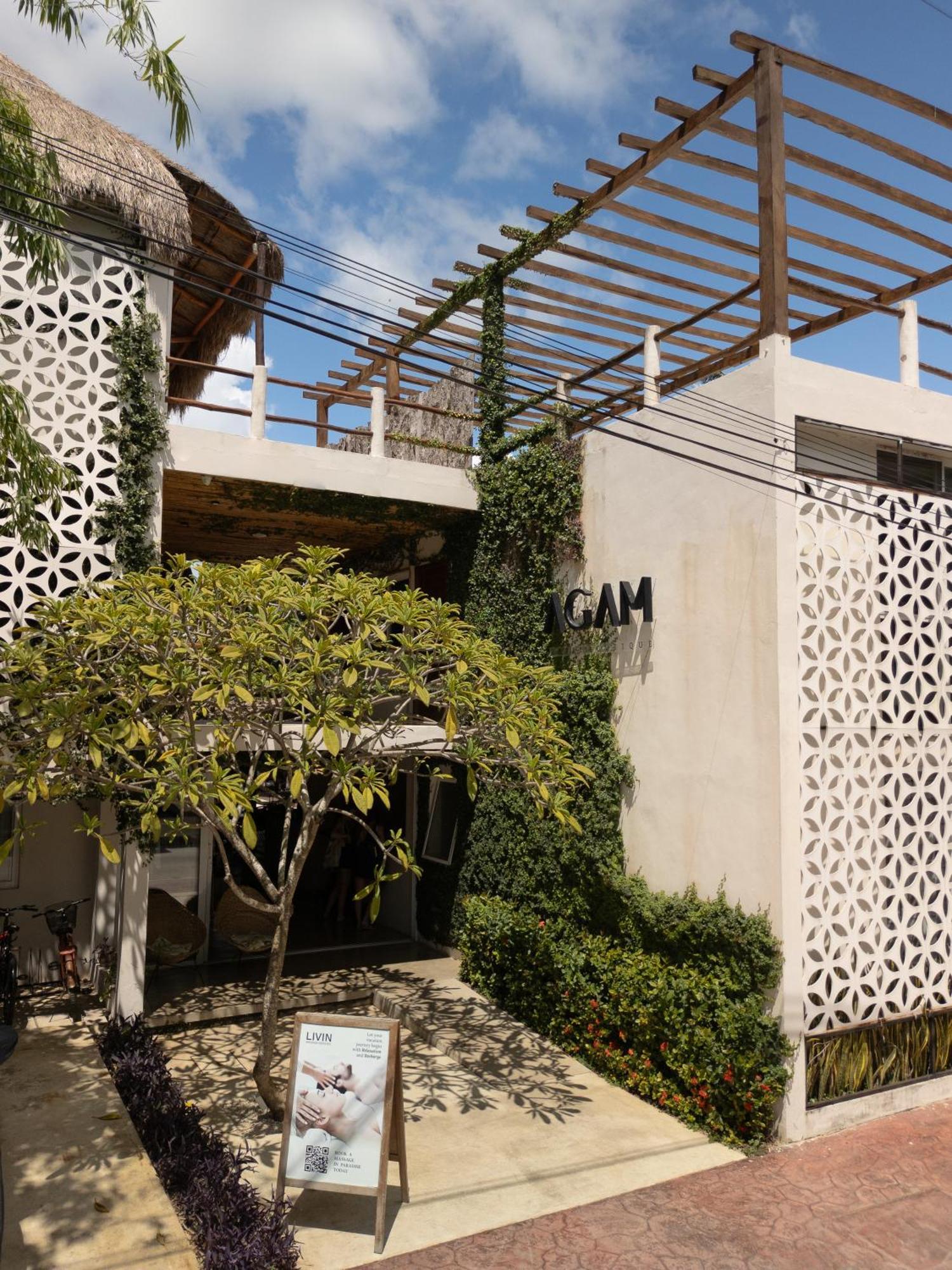 Agam Hotel Bacalar Exterior foto